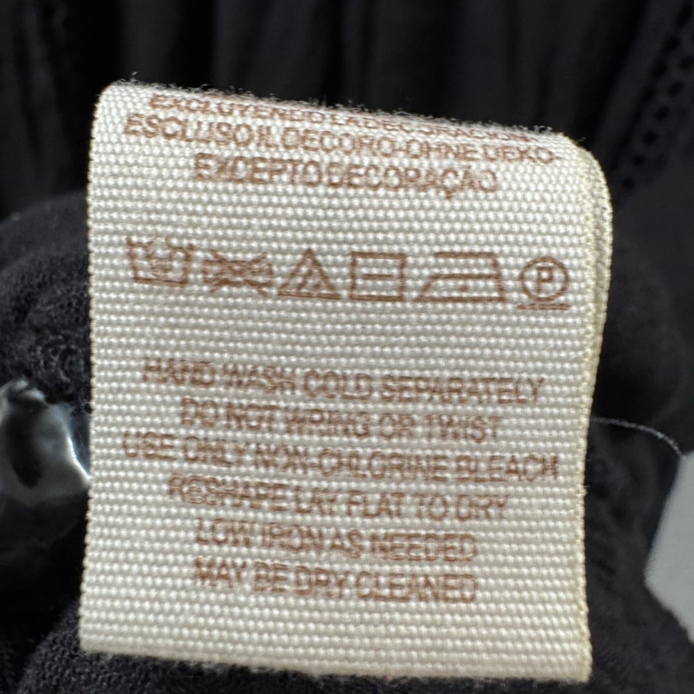 Free People Womens Swingy Lace Tunic Top Blouse Black Small Boho Dark Romantic - Picture 10 of 10